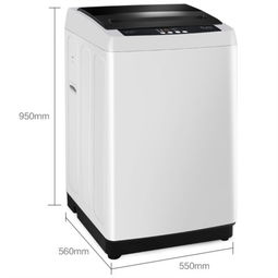 海信XQB80-H6568Q全自動波輪洗衣機 大容量3D手搓洗，潔凈新體驗